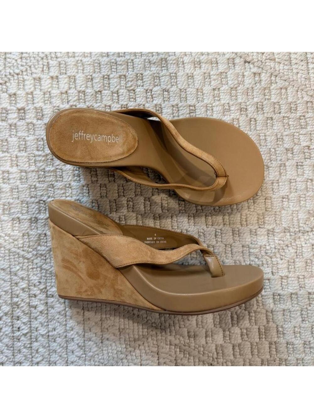 Jeffrey Campbell Liezel Platform Wedge Flip Flop